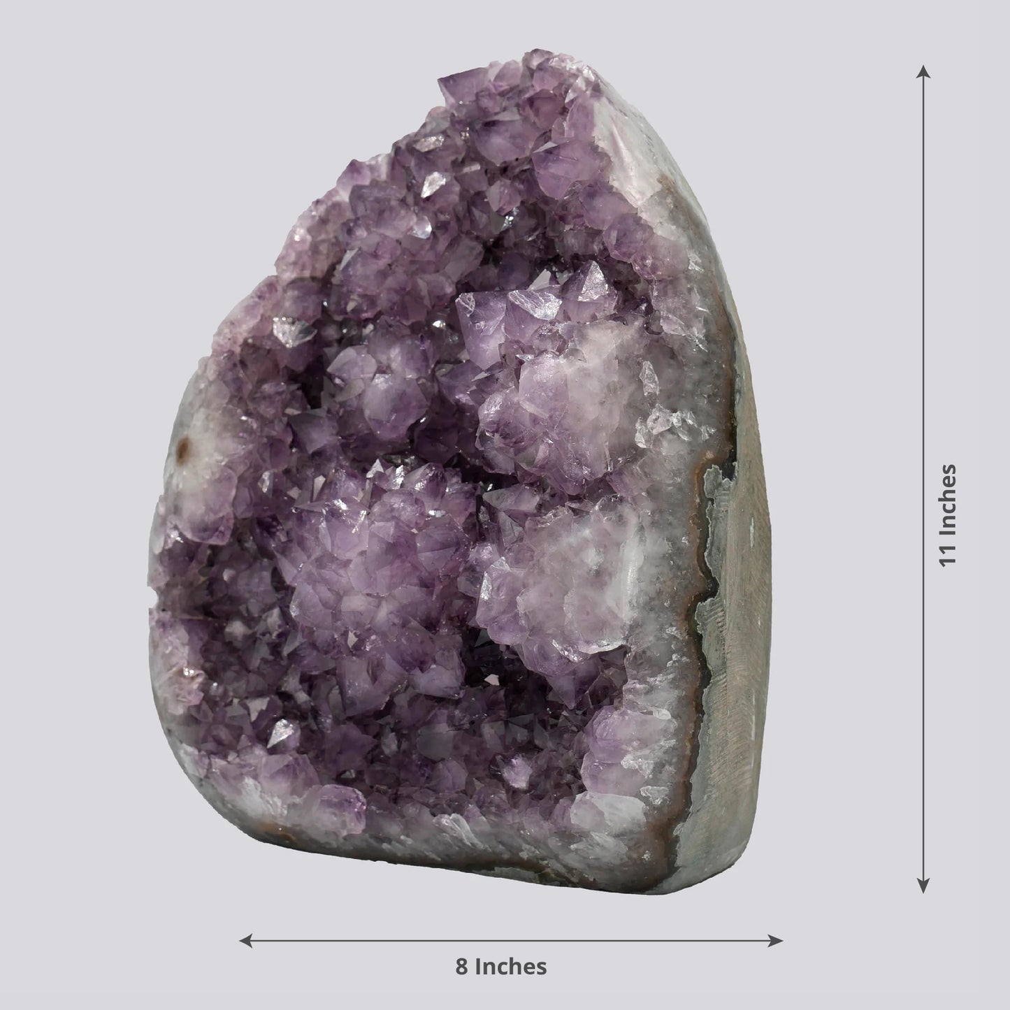 31.47 lbs Unique Collectors Quality Amethyst Geode - Large Natural Deep Purple Crystal Cluster Stone from Uruguay