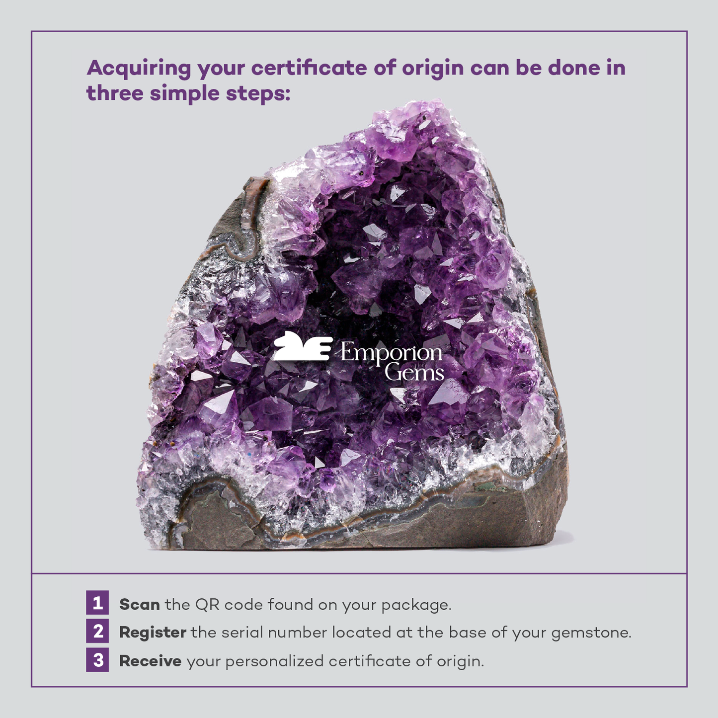 Deep Purple Natural Amethyst Crystal Clusters from Uruguay, Raw Geode Quartz